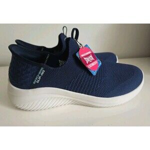 New Men’s Skechers Ultra Flex 3.0 Smooth Step Slip-On Shoes Navy  Size 10